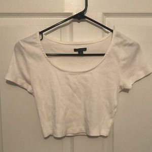 Scoop Neck Crop Top